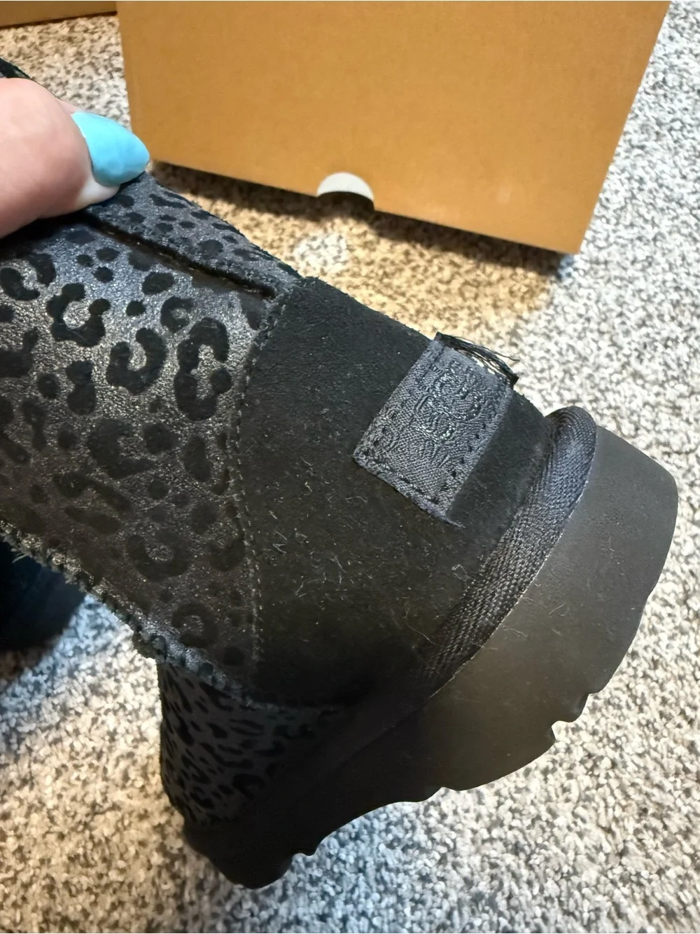 UGG worn couple